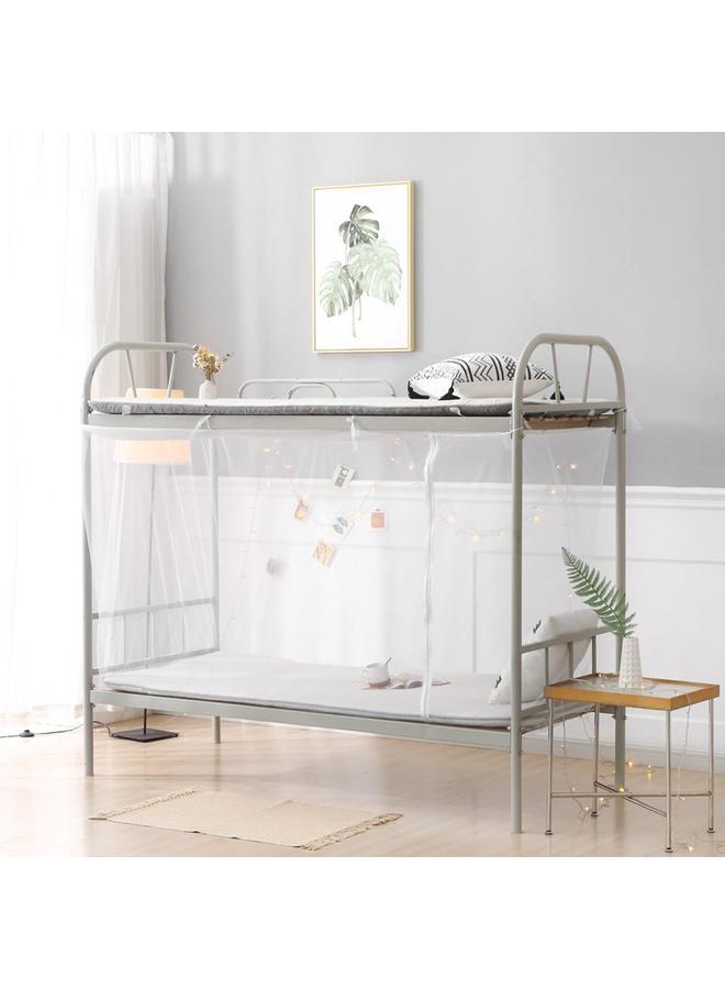 Bluejw Student Dormitory Zipper Mosquito Net Dust Top 0.9m Upper And Lower Bunk Bedroom 1m Single Double Bed 1.2 Household 1.5 Meters - Image 1