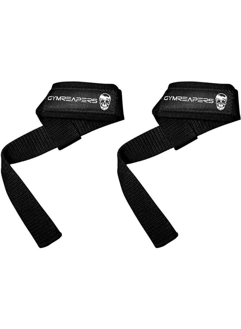 Generic Lifting Wrist Straps for Weightlifting, Bodybuilding, Powerlifting, Strength Training,  Deadlifts - Padded Neoprene with 18 inch Cotton  - Image 1