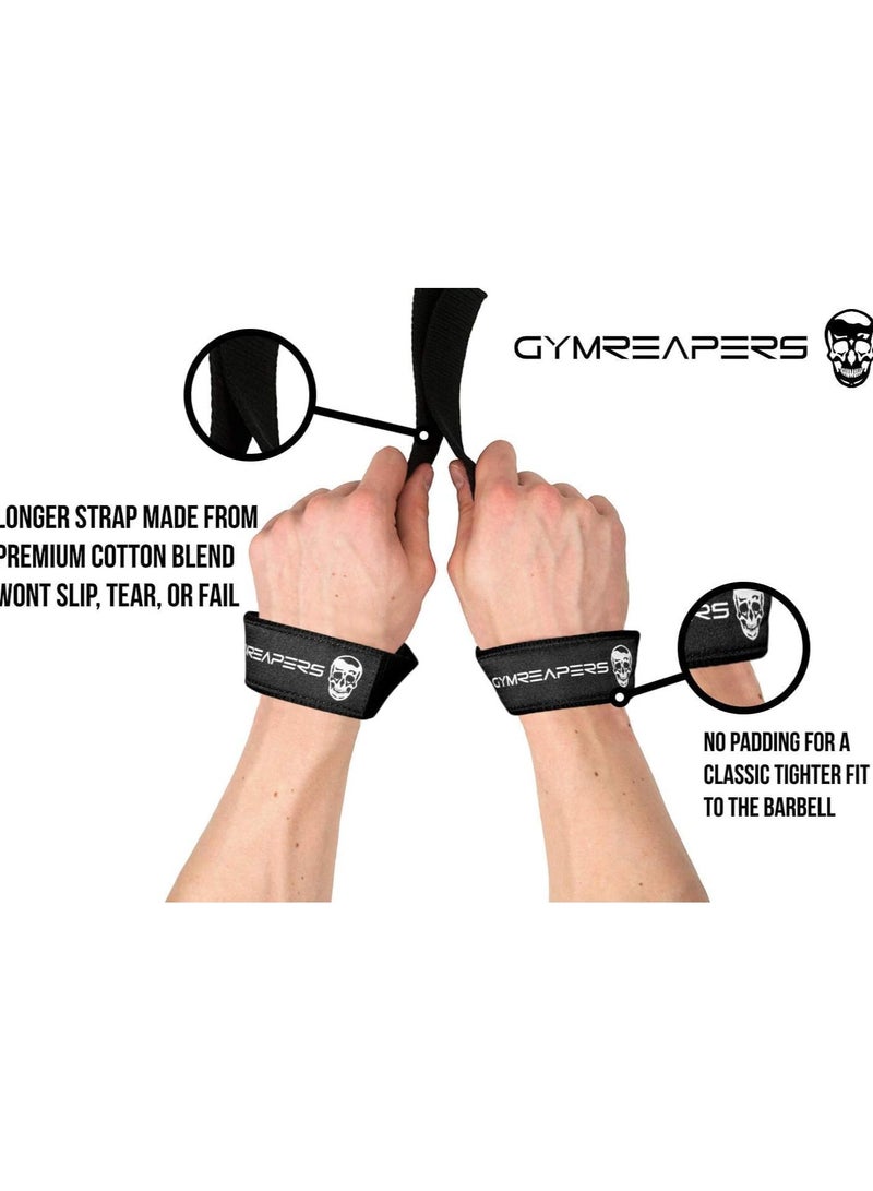 Generic Lifting Wrist Straps for Weightlifting, Bodybuilding, Powerlifting, Strength Training,  Deadlifts - Padded Neoprene with 18 inch Cotton  - Image 3