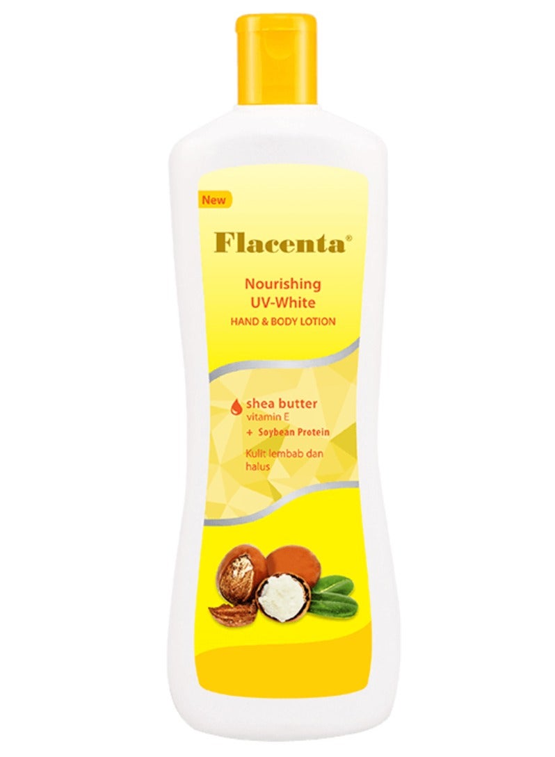 Nourishing UV-White Hand And Body Lotion Shea Butter And Vitamin E 500 ml