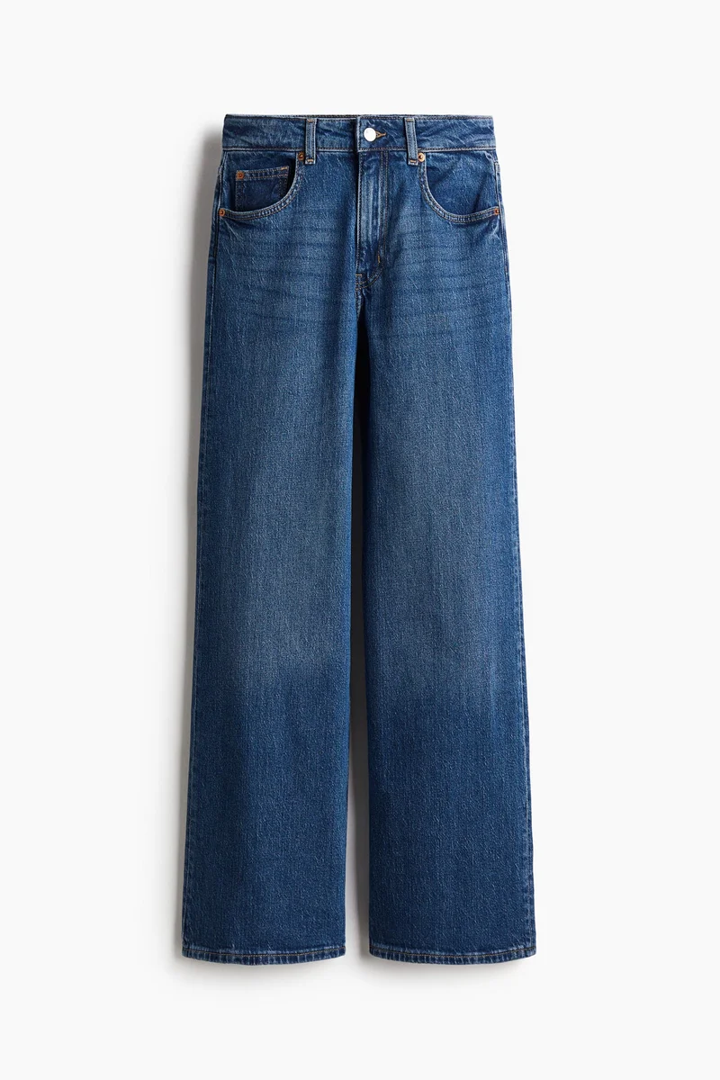 H&M Wide High Jeans