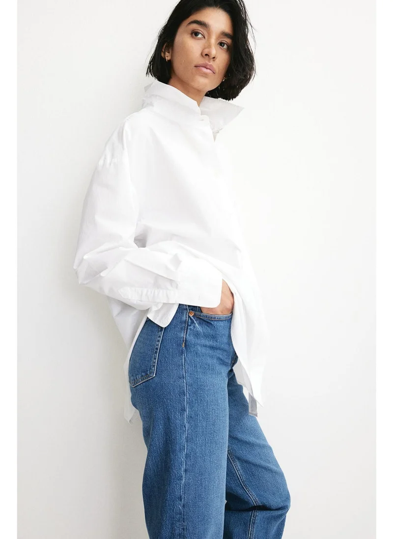 اتش اند ام Wide High Jeans