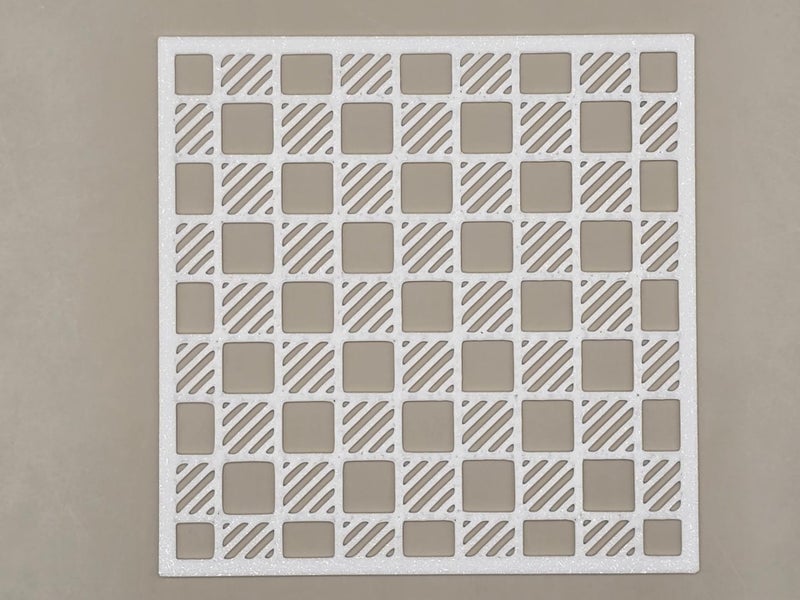 Chess Board Stencil Craft Universal Template - Image 2