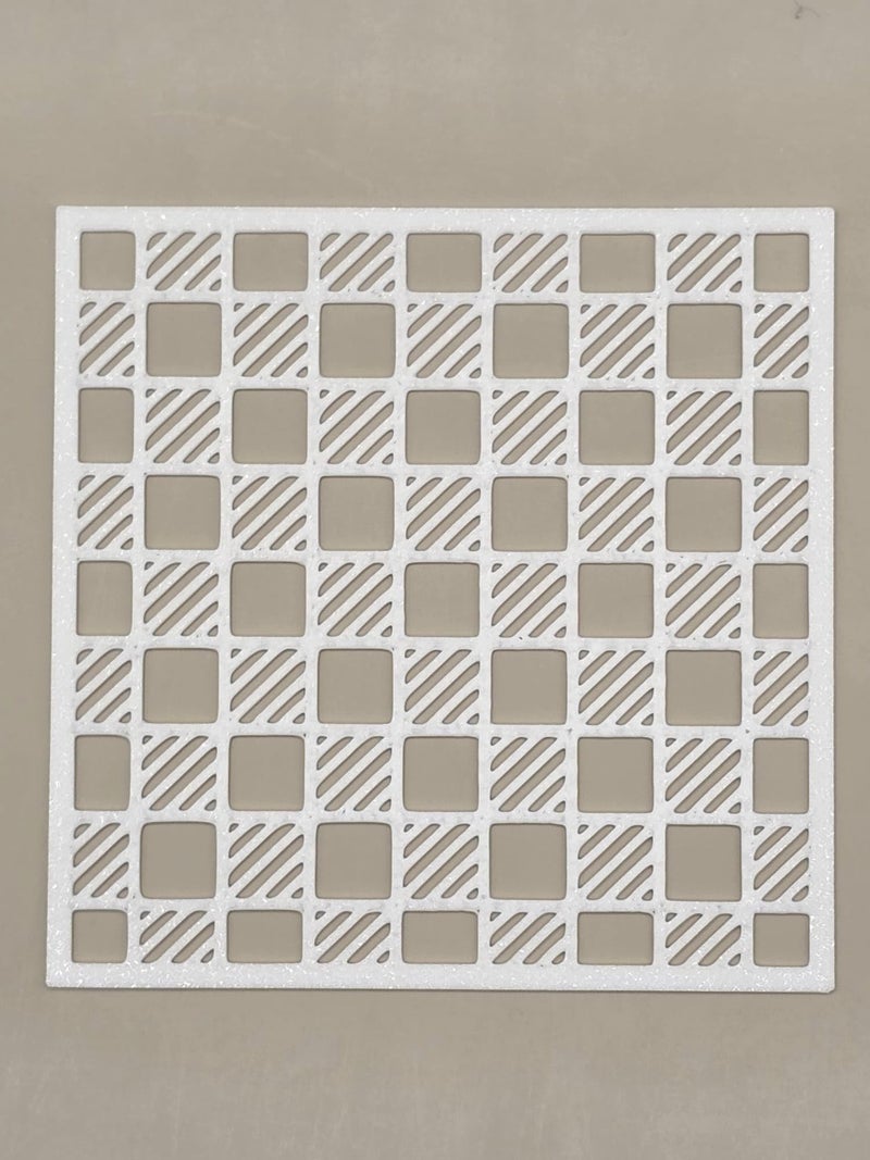 Chess Board Stencil Craft Universal Template - Image 1
