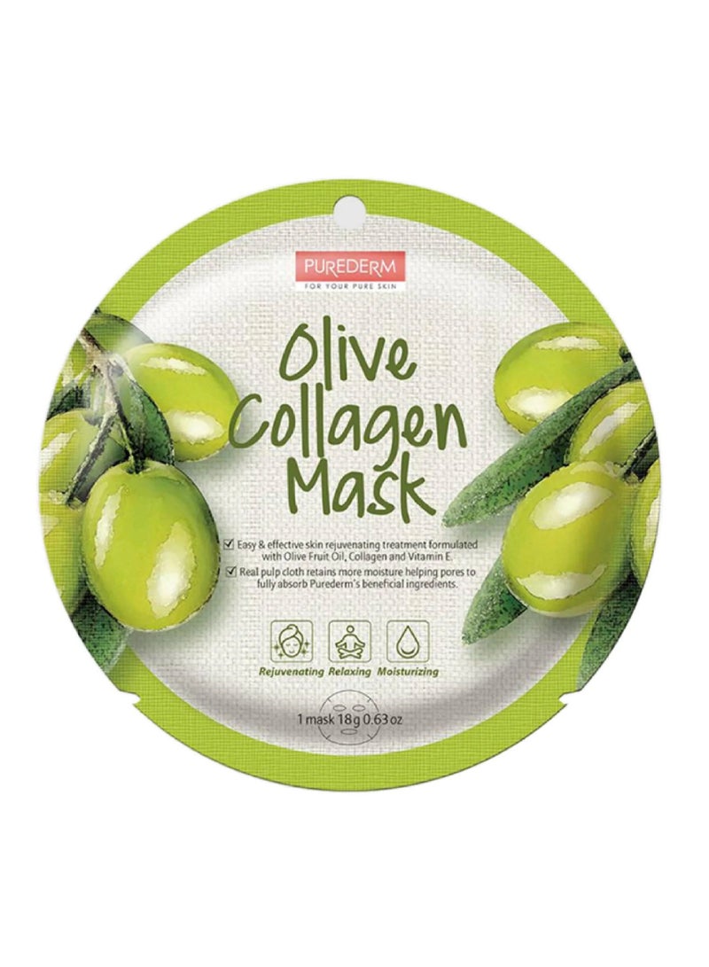 Purederm Olive Collagen 1 Mask