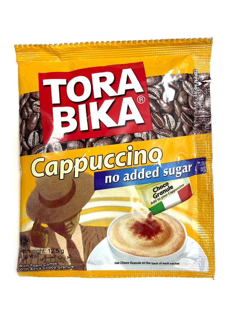 TORA BIKA TORA BIKA Instant Cappuccino Without Sugar 20 *12.5g  - Image 1