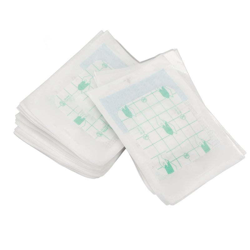 20pcs Adhesive Wound Dressing Professional Breathable Waterproof Bath Transparent PU Film Wound Dressing - Image 4