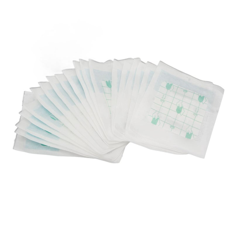 20pcs Adhesive Wound Dressing Professional Breathable Waterproof Bath Transparent PU Film Wound Dressing - Image 3