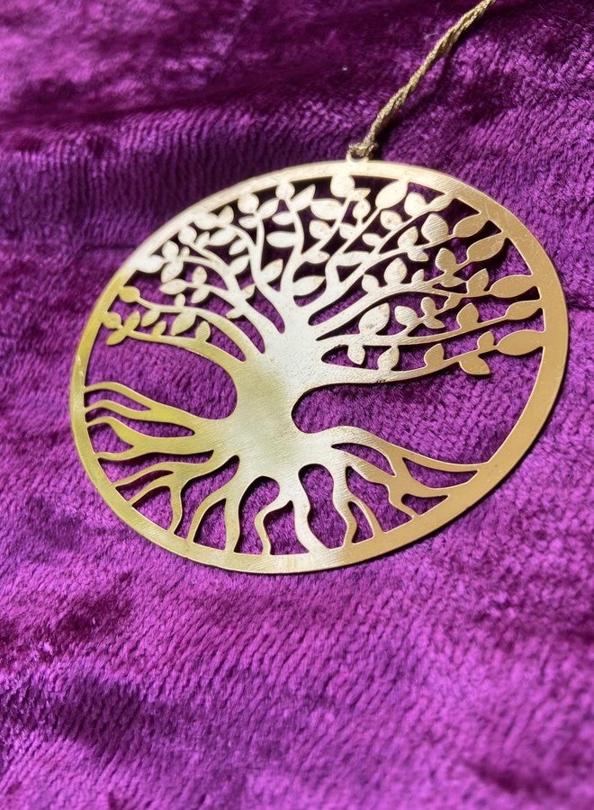 HEALME Brass Tree of Life Bookmark | Golden Finish with Tassel | Luxurious Reading and Gifting for All Ages - Image 2
