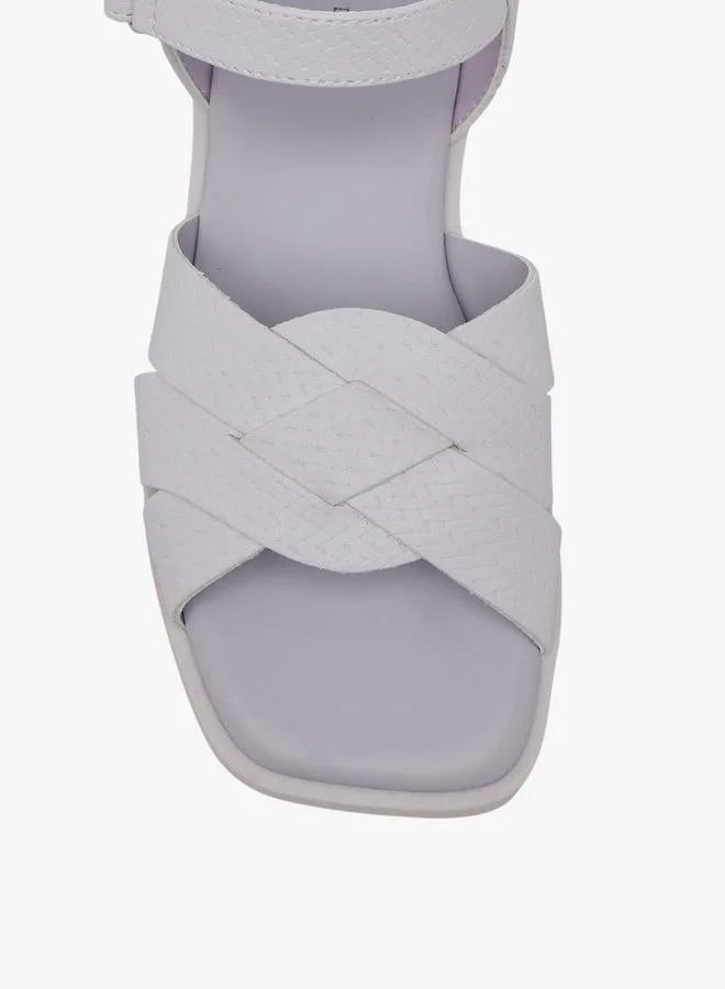 Flora Bella By Shoexpress LILAC Flora Bella Girls Textured Hook & Loop Sandals for Women | Best Price UAE