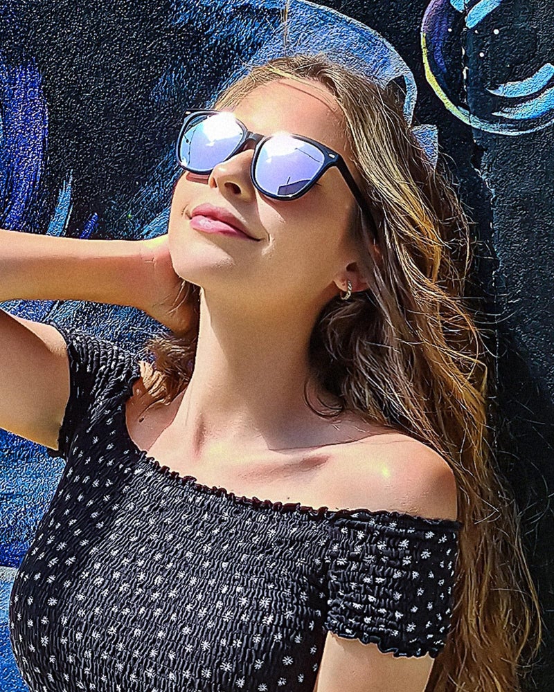 FIMILU 2 Packs Sunglasses for Women Polarized UV400 Protection Lens Big Frame Fashion Glasses Trendy Stylish Shade - Image 3