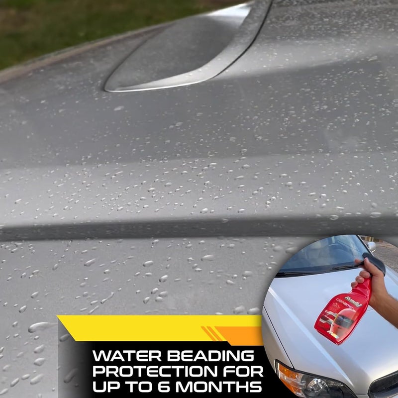 Formula 1 Ceramic Spray Wax 23 oz. - Ultimate Glossy Shine and Protection for All Car Surfaces - Long-Lasting Ceramic Finish - Quick & Easy Application - Image 5