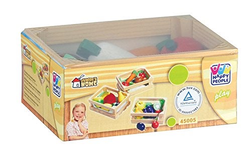 Happy People Happy People 45005 Wooden Fruit and Vegetables, Multi-Color  - Image 2