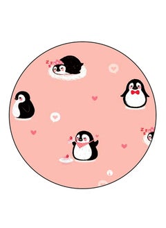 Penguins Printed Mouse Pad Multicolour