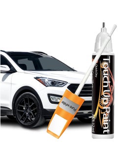 Touch Touch Up Paint for Cars, Quick And Easy Car Scratch Remover for Deep Scratches，Two-In-One Automotive Car Paint Scratch Repair for Vehicles, Auto Paint for Erase Car Scratches, White  - Image 1