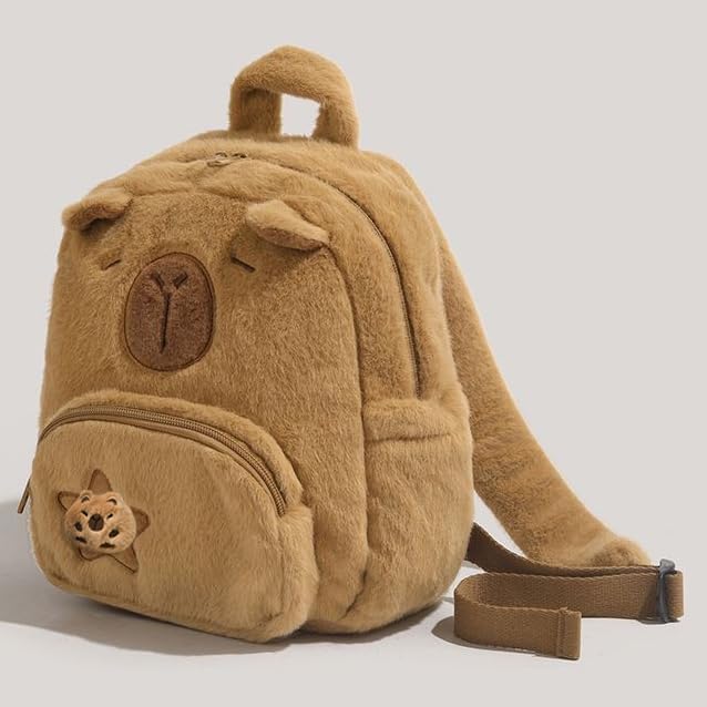 DHUENIOPE Capybara Backpack Multifunctional Durable Casual Daypacks for Outdoor Activities, Hiking, Picnic,Travel, Cute Animal Design, Lightweight Presents for Everyone - Image 5
