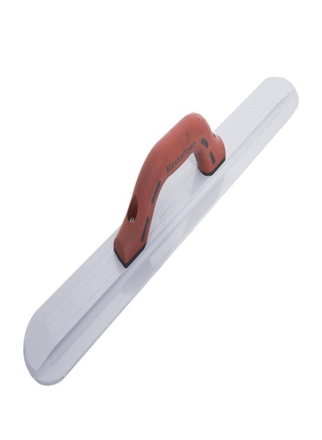 MARSHALLTOWN Round End Magnesium Hand Float, 20 Inch x 3-1/8 Inch, Standard DuraSoft Handle, Eliminates Float Marks, Provides Smooth Finish, Made in the USA, Concrete Float, 154D - Image 5