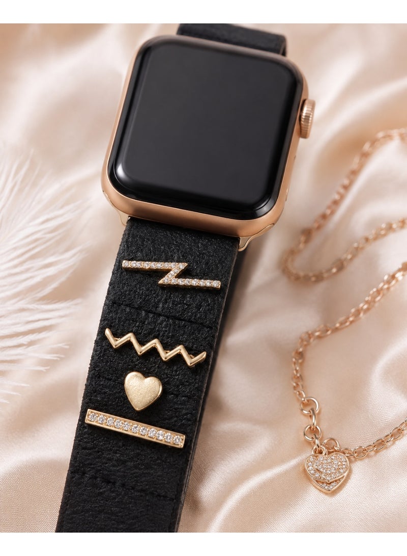 An elegant watch accessory that combines elegance and sophistication, designed to add a touch of beauty and uniqueness to your watch. - Image 1