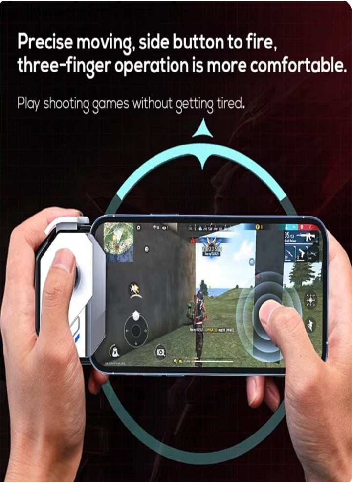 Generic - New Mobile Game Joystick Support, Android-iOS Phone MFI, Gamepad Controller Bluetooth Compatible 5.0 Connection - Image 1