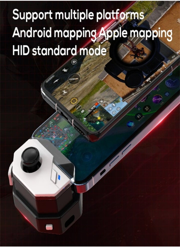Generic - New Mobile Game Joystick Support, Android-iOS Phone MFI, Gamepad Controller Bluetooth Compatible 5.0 Connection - Image 1