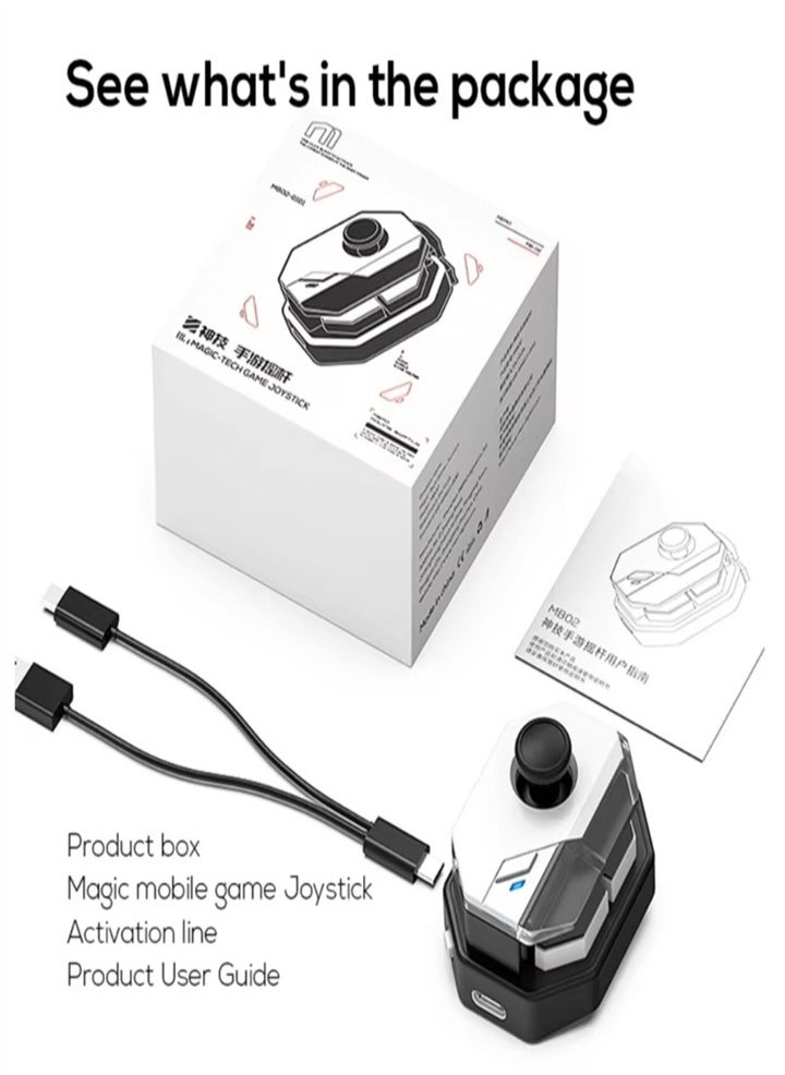 Generic - New Mobile Game Joystick Support, Android-iOS Phone MFI, Gamepad Controller Bluetooth Compatible 5.0 Connection - Image 1