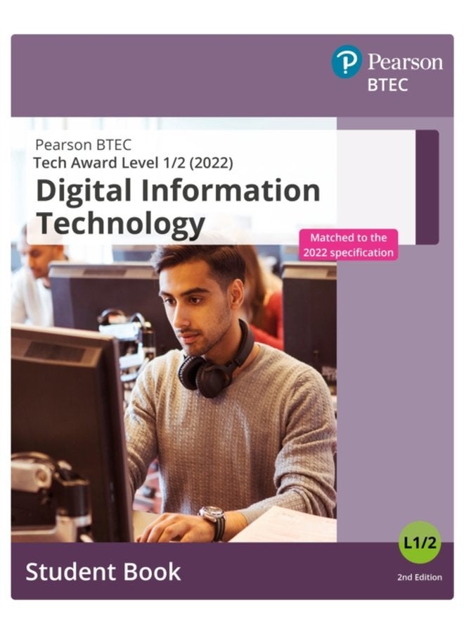 BTEC Tech Award 2022 Digital Information Technology Student Book - Paperback