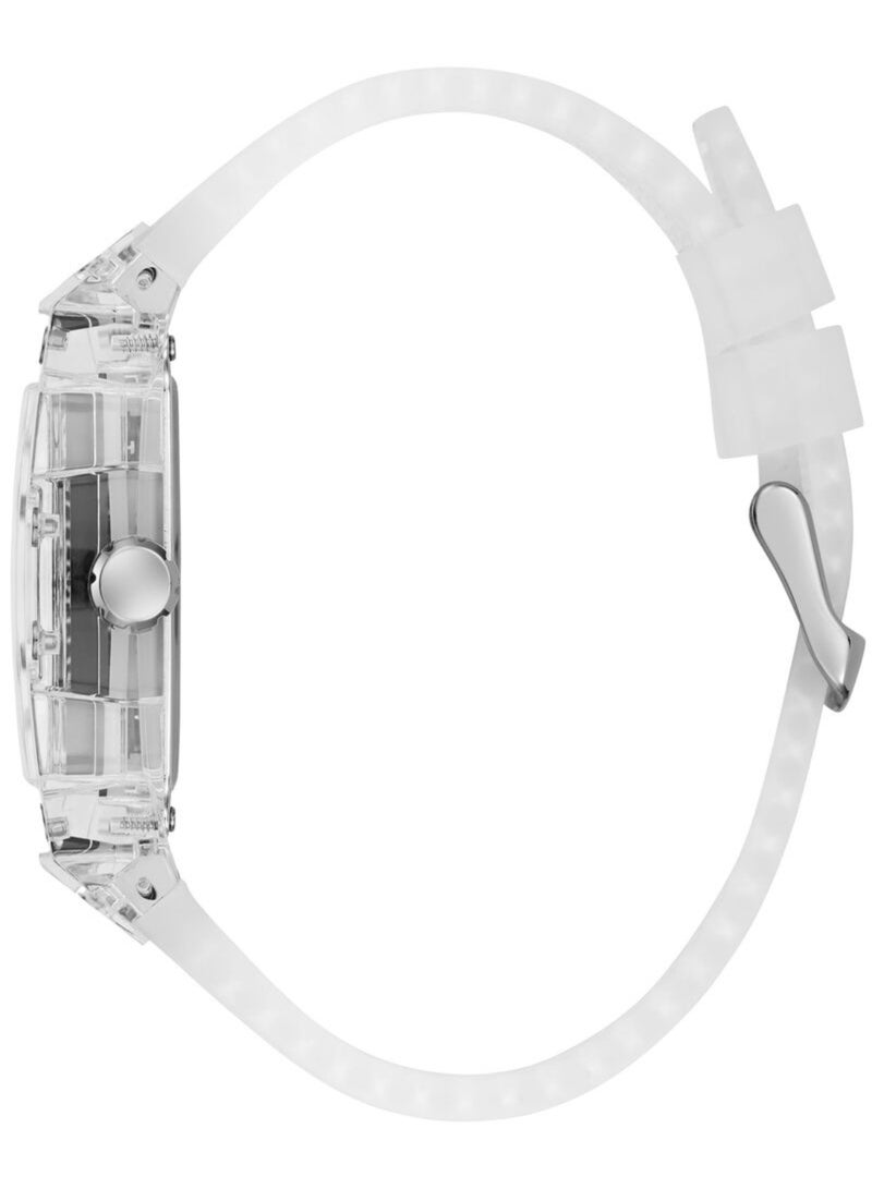 GUESS Men's Clear Maroon Dial Multi-function Watch - GW0499G9 - Image 4