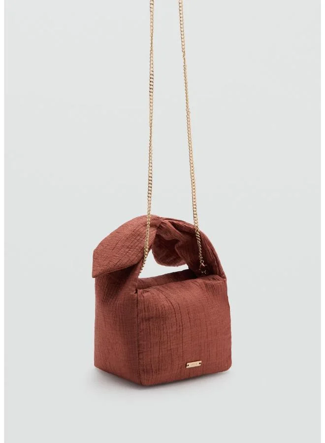 Mango  Bambula Handbag With Bow for Women | Best Price UAE
