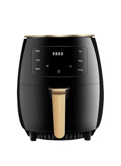 Generic Air Fryer with 6 Liter Capacity, 1400Watt, Air Fry, Roast, Reheat, Dehydrate, Air Crisp Technology with 200℃ for hot, crispy results in just minutes, Nonstick Basket & Crisper Plate, Black  - Image 1