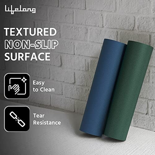 Lifelong LLYM71 Yoga mat for Women & Men EVA Material 4mm Anti-Slip Mat for Workout|Exercise Mat For Home Gym | Yoga Mat-For Gym-Workout and Yoga Exercise I Green - Image 5