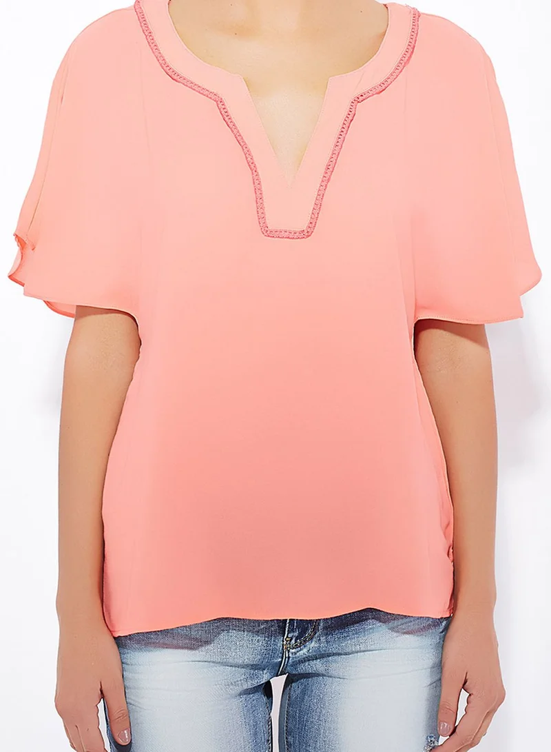 ONLY Fina Bell Sleeve Top