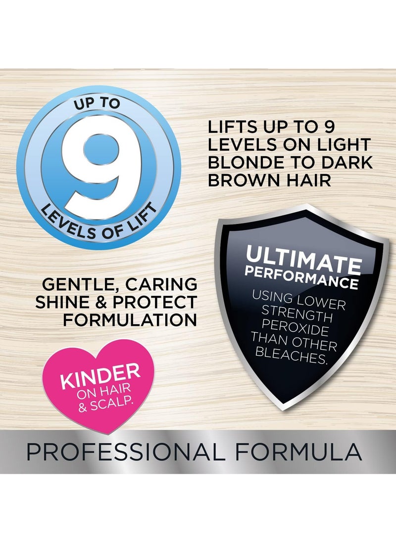 Knight & Wilson - Colour Freedom Blonde High Lift Hair Bleach Powder White Blonde Toner 9 Levels Lift - Image 1