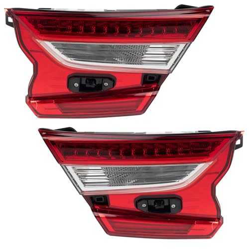 TRQ Rear Tail Lights Set Compatible with 2018-2022 Honda Accord - Image 1