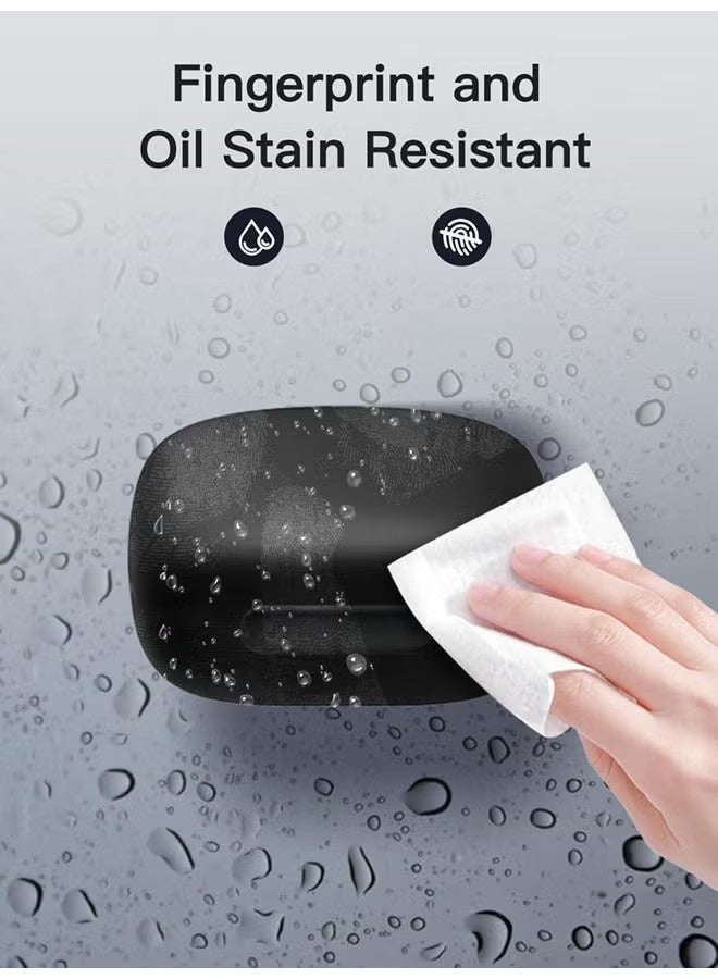 for Liberty 4 Pro Case Cover with Cleaner Kit, Soft Silicone Protective Case for Anker Soundcore Liberty 4 Pro Case for Women Men, Liberty 4 Pro Case Accessories with Keychain - Image 5