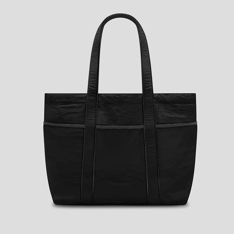 Generic New Yoga Tote Bag Large Capacity Waterproof Womens Shoulder Bag Black