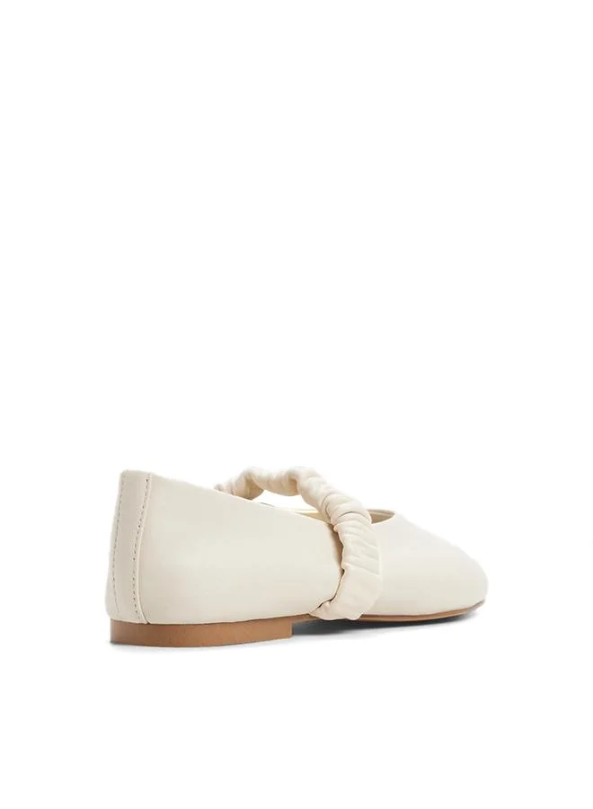 Aldo  Haylia Ladies White Ballerina for Women | Best Price UAE