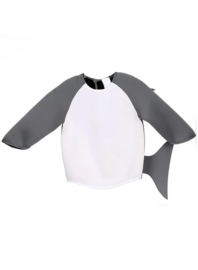 LITTLE SURPRISE BOX Little Surprise Box,  Grey Baby Shark , Kids Halloween Costume Fancy Dress Up-7-9Y