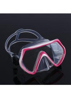 Cross-border anti-fog diving goggles large frame panoramic snorkeling equipment tempered glass nose protection diving glasses Pink - pzsku/Z2A79AF2EB395A3B873FEZ/45/_/1730313561/a62a4325-a4d7-4526-bcd7-63f94556892b