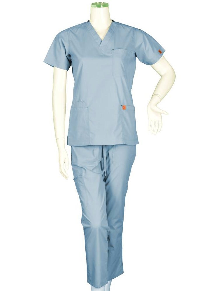 أكسجين اسكراب للجنسين رمادي ضبابي B15X - Image 1