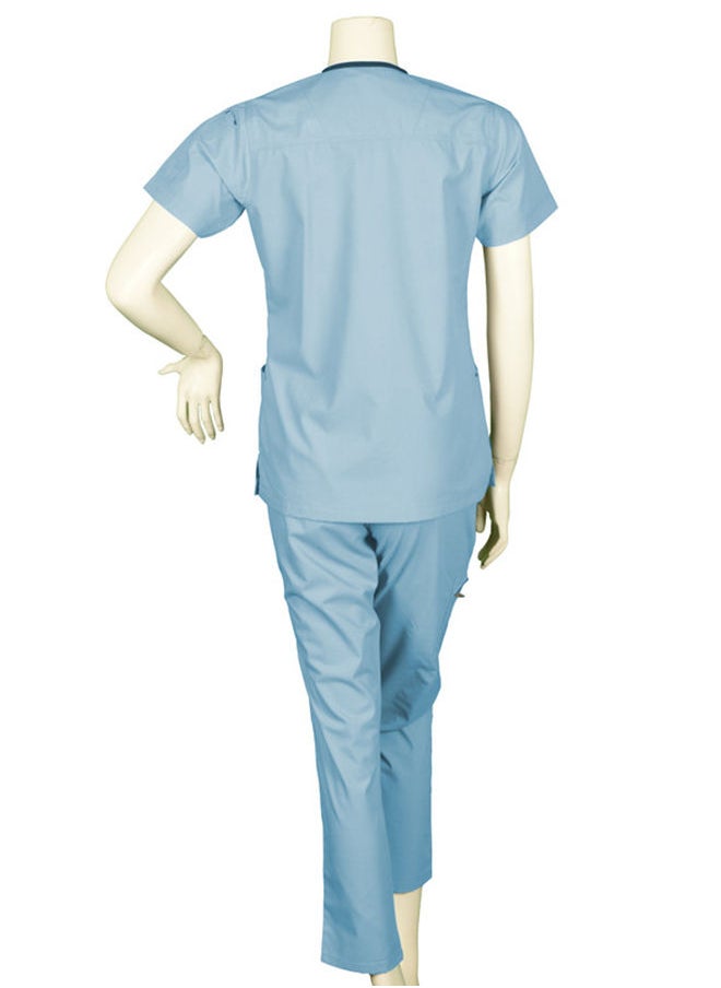 OXYGEN - Oxygen Unisex Scrub Set - Mist Gray B15X - Image 1