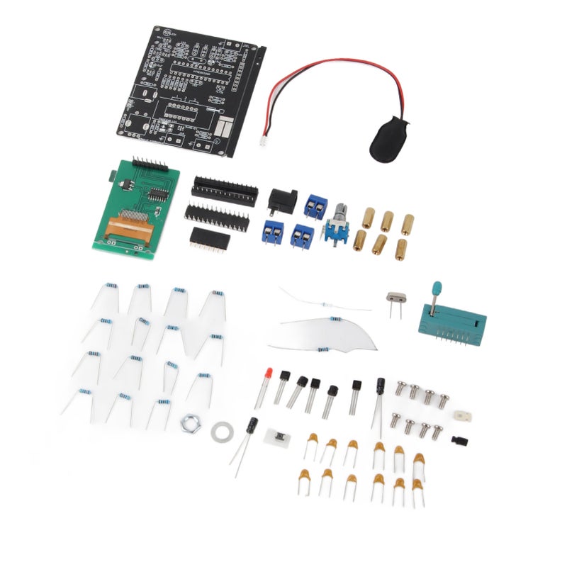 Transistor Tester DIY KitDC 6.8‑12V PWM Square Wave Color Screen ESR Volt Frequency Meter - Image 2