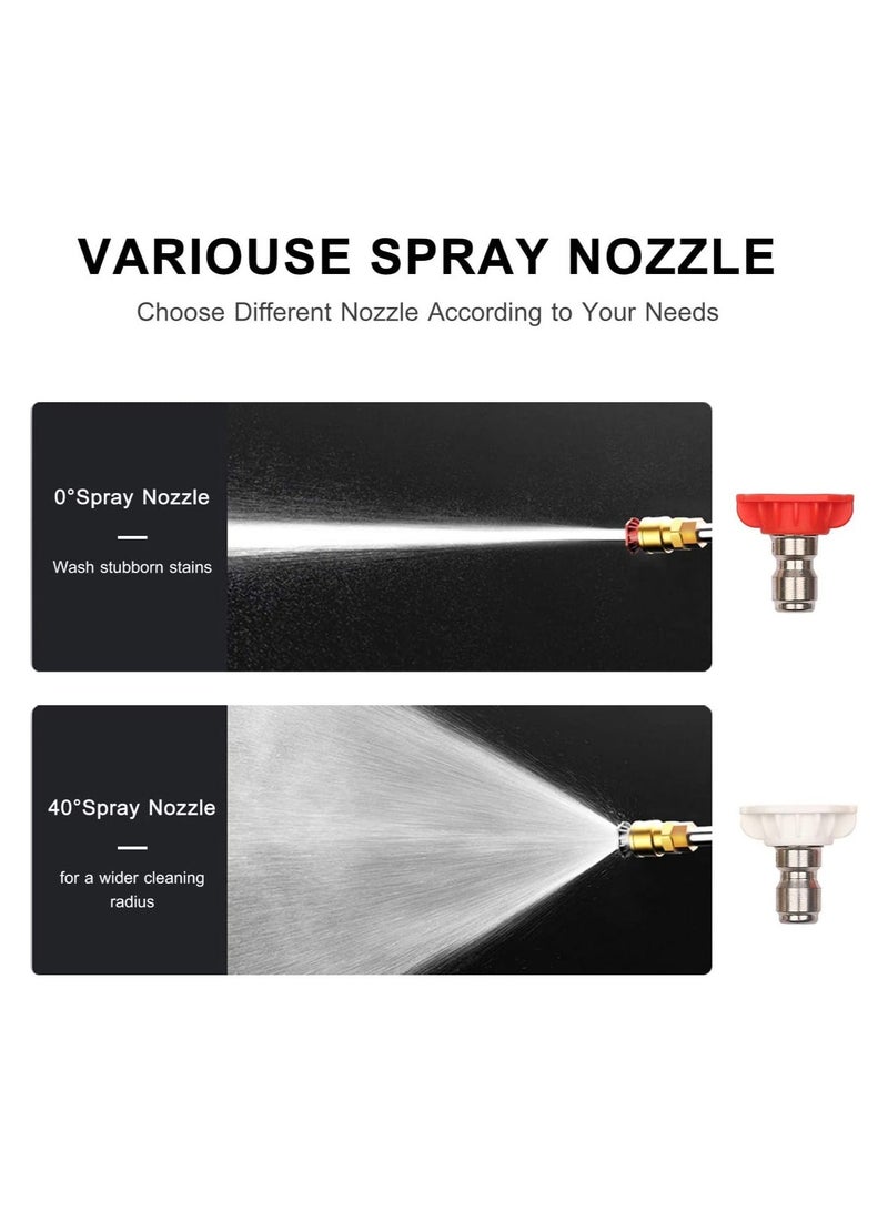 24 V Cordless Portable Washer Electric High Pressure Cleaner Machine 200W 30Bar Lithium Handheld Car Cleaning Device With Foam Generator Nozzle Water Pump  - Image 4