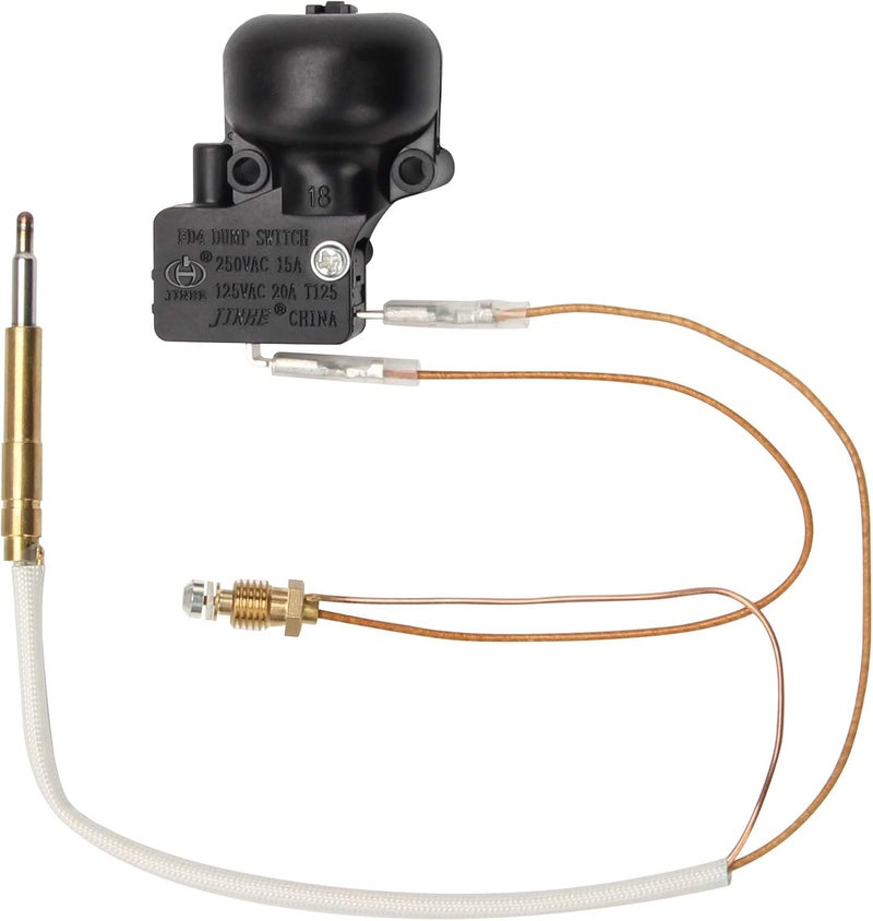 Coolrunner Gas Patio Heater Repair Replacement Parts Outdoor Heaters Safety Kits Thermocouple (M8 x1) and FD4 Dump Switch for Propane Gas Patio Heater - Image 1