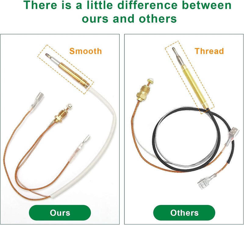 Coolrunner Gas Patio Heater Repair Replacement Parts Outdoor Heaters Safety Kits Thermocouple (M8 x1) and FD4 Dump Switch for Propane Gas Patio Heater - Image 5