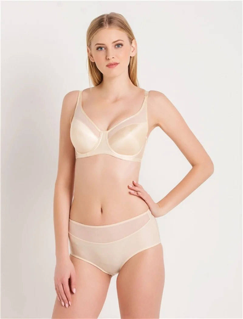 Magic Form 1783 - Plain Fabric Plus Size Hollow Out Minimizer Bra
