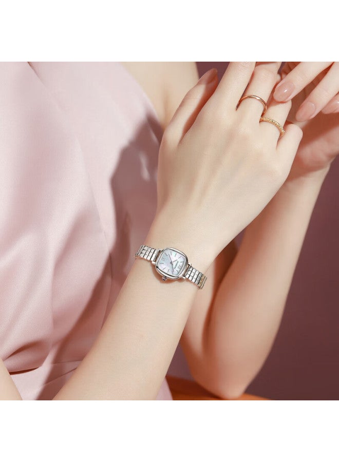 Rossini New Vintage Small Gold Watch Women's Light Luxury High-end Gold Simple Quartz Waterproof Watch M - Image 4