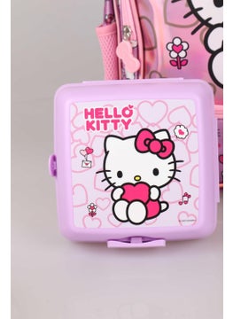 Hello Kitty New Season Licensed 's Sparkling World Special Collection Primary School Bag, Lunch Box and Tritan Water Bottle Set  - Image 4