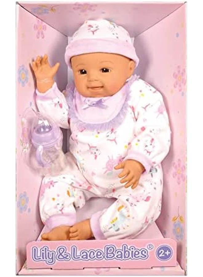 Lotus Asian No Hair Soft Body Baby Doll 18 Inch Size  - Image 2