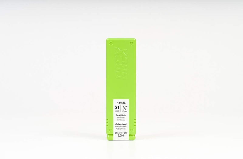 Grex H8/12L 21 Gauge 1/2-Inch Length Galvanized Brad Nails (5,000 per Box), 1/2" - Image 2