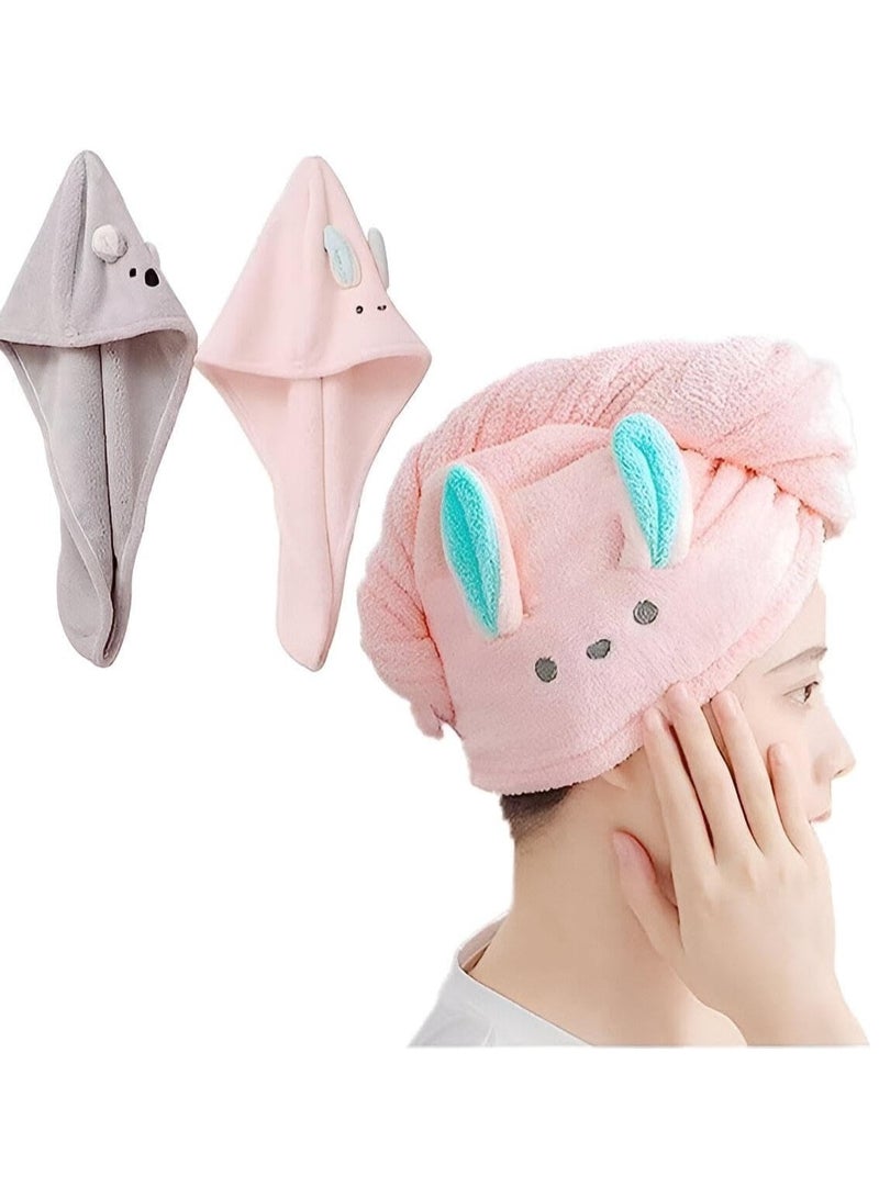 منشفة ناعمة للأذن لتجفيف الشعر وربطة عنق للاستحمام والسبا وأداة المكياج متعددة الألوان - Image 3